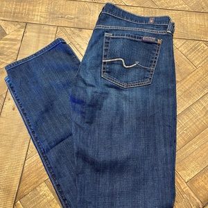7 For All Mankind Straight Leg Jeans